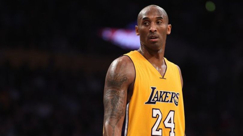 Jucătorul de baschet, Kobe Bryant, a murit într-un accident de elicopter