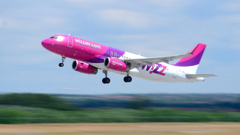 Wizz Air crește numărul de zboruri din municipiul Chișinău