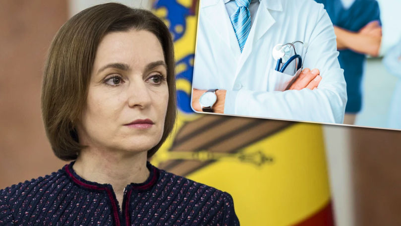 Maia Sandu, de Ziua Lucrătorului Medical: Vă suntem recunoscători