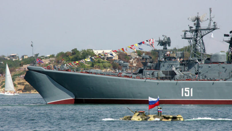Rusia desfăşoară exerciţii militare de amploare în Marea Neagră