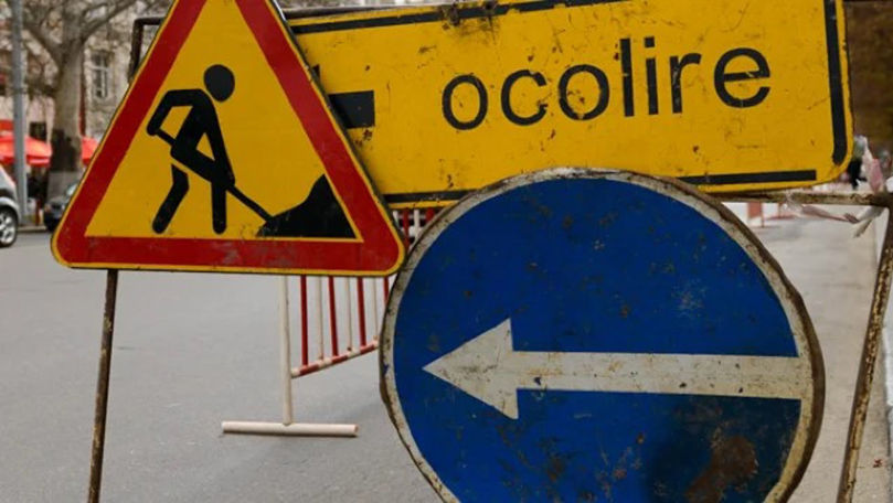 Atenție, șoferi: Traficul pe o stradă din Chișinău, parțial suspendat