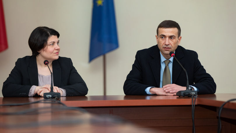Gavrilița l-a prezentat echipei pe secretarul Guvernului, Igor Talmazan