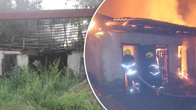 Incendiu lângă Casa de Cultură din Vulcănești: Pierderi uriașe