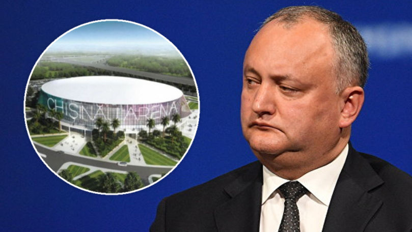 Dodon, despre Arena Chișinău: Am mult semne de întrebare