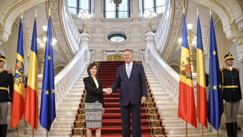 Iohannis a sunat-o pe Sandu: Președintele României va veni în R. Moldova