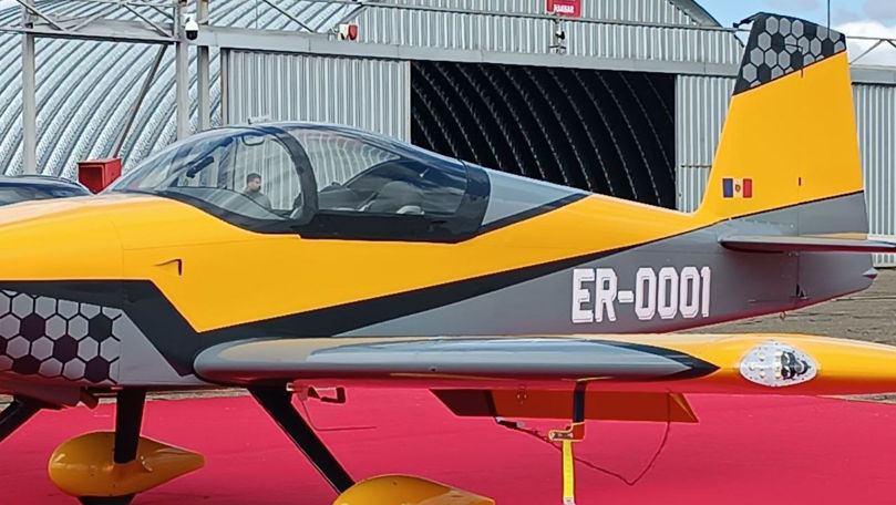 Prima aeronavă asamblată integral în Republica Moldova, lansată oficial