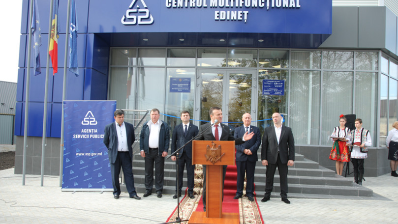 Un Centru Multifuncţional al ASP a fost deschis astăzi la Edineţ