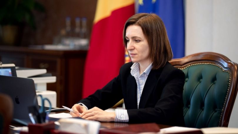 Президент Республики Молдова Майя Санду. 