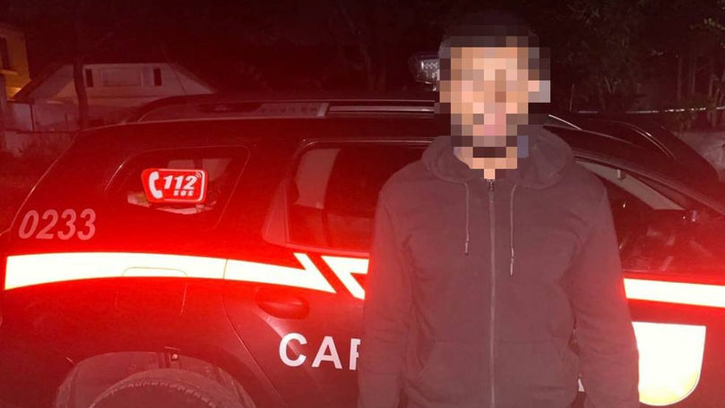 Un bărbat dat în căutare pentru furt, identificat de carabinieri