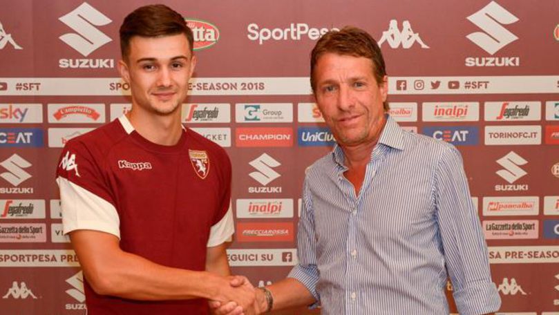 Vitalie Damașcan a trecut ritualul de inițiere la FC Torino