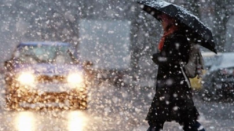 22 февраля на всей территории страны ожидаются осадки в виде снега с дождем. 