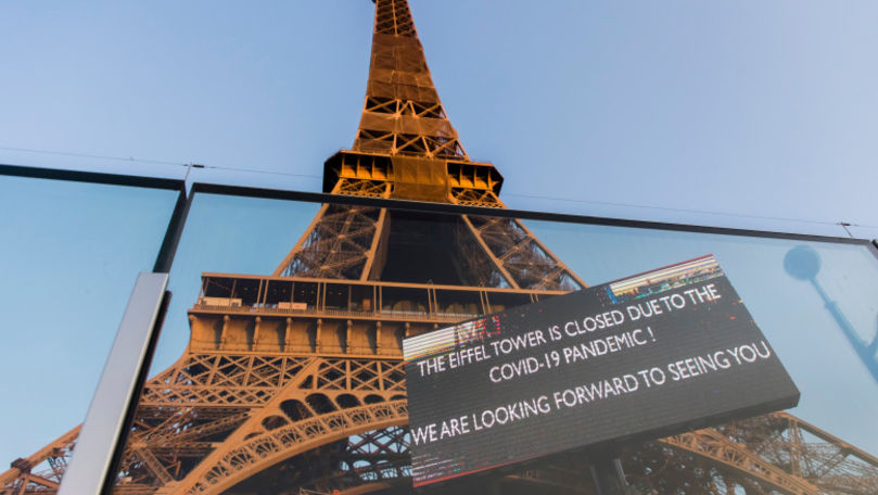 Turnul Eiffel se redeschide vineri pentru vizitatori