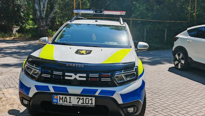 Polițiștii de patrulare au escortat o femeie gravidă până la maternitate