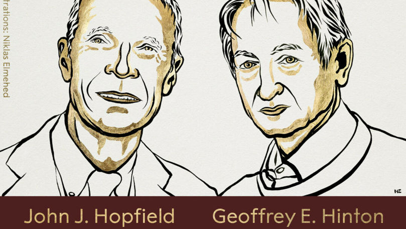 John Hopfield și Geoffrey Hinton au luat Premiul Nobel pentru Fizică