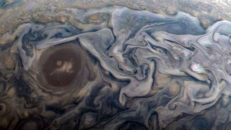 Jupiter apare într-o fotografie istorică cum n-ai mai văzut-o