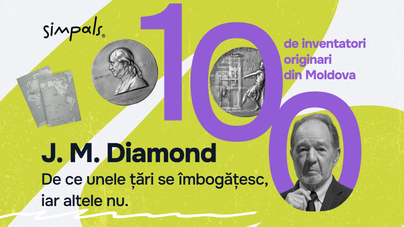 100 de inventatori: J. Diamond a schimbat percepția despre civilizație Ⓟ