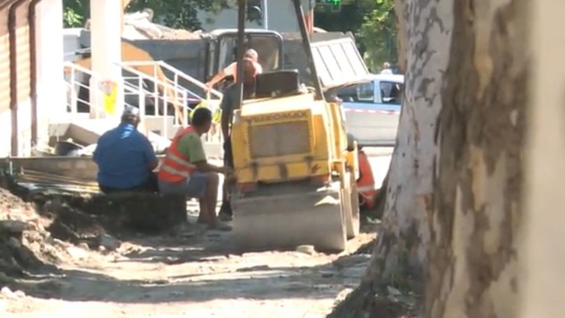 Chișinăul, fără primar: Lucrările pe șantier merg anevoie