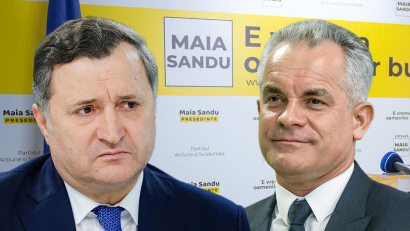 Филат: PAS во главе с Майей Санду породил Плахотнюк. Коллаж: Pont.md.