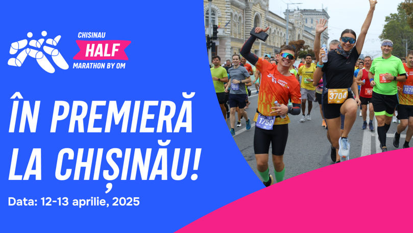 KIDS Chisinau Half Marathon by OM dă startul unui weekend sportiv Ⓟ