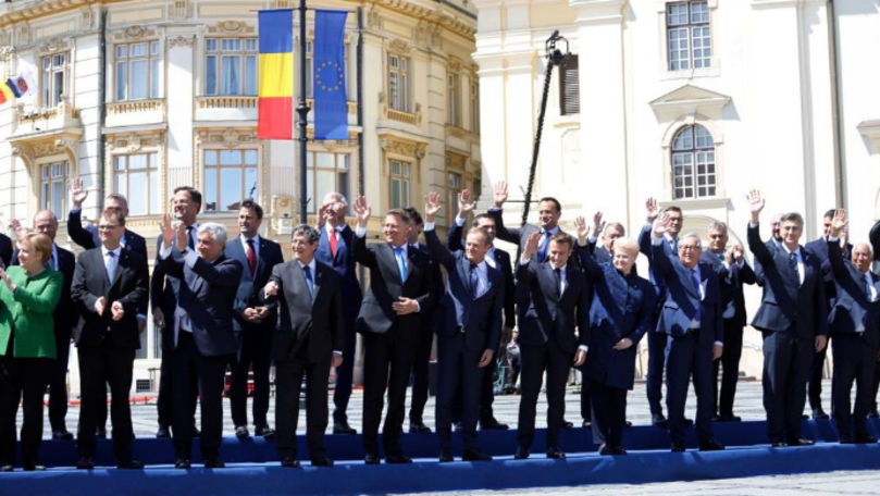 Liderii europeni au privit înainte la summitul de la Sibiu