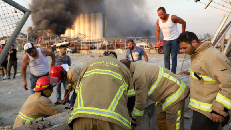 Explozia din Beirut. Salvatori: Nu sunt semne de viaţă sub ruinel