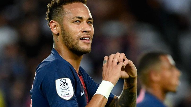 Gest frumos din partea lui Neymar