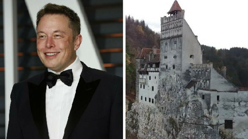 Elon Musk vine în România: A închiriat Castelul Bran pentru o petrecere