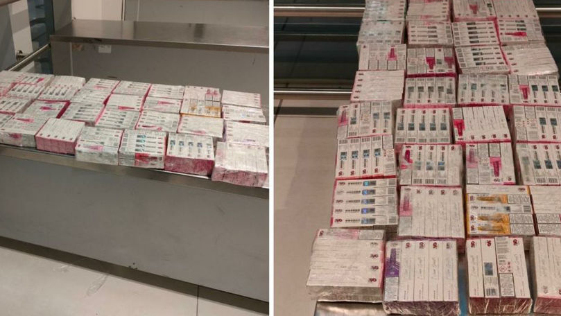 Peste 350 de țigări electronice, găsite în valiza unei femei la Aeroport
