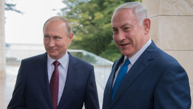 Netanyahu i-a spus lui Putin că va acţiona împotriva Iranului în Siria