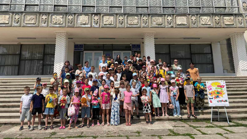 În parohia Cruglic a fost organizată tabăra Bucuriei pentru 120 de copii