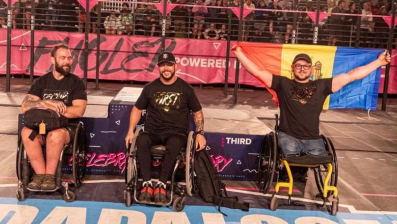 Sergiu Tăbârțâ a cucerit bronzul la turneul din SUA la crossfit