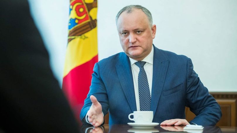 Dodon: CNA a ars mai multe documente legate de furtul miliardului