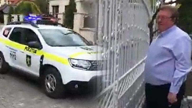 Cum a fost felicitat de poliție un bărbat de ziua lui de naștere