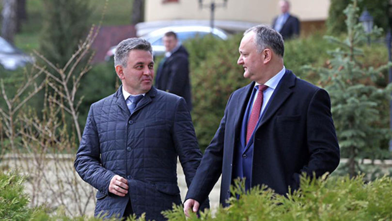 Igor Dodon planifică o întrevedere cu liderul de la Tiraspol