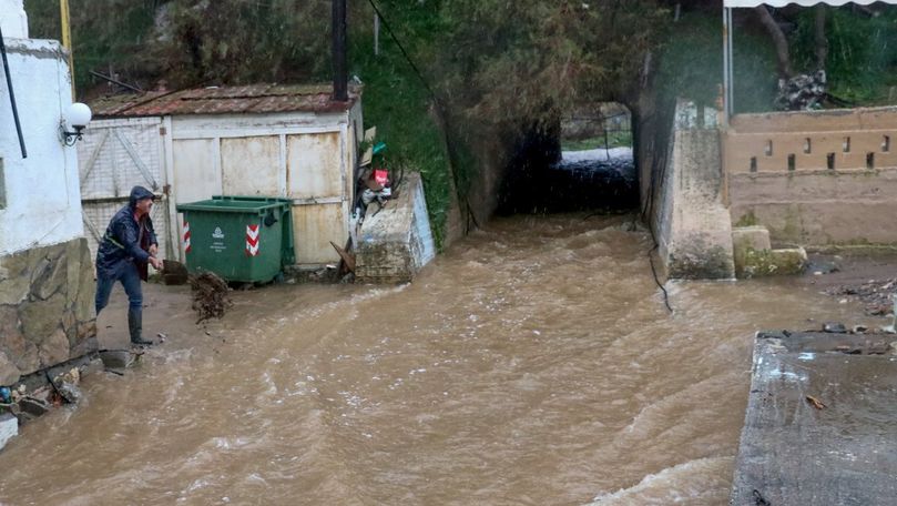 După furtunile din Halkidiki, grecii se confruntă cu inundații masive