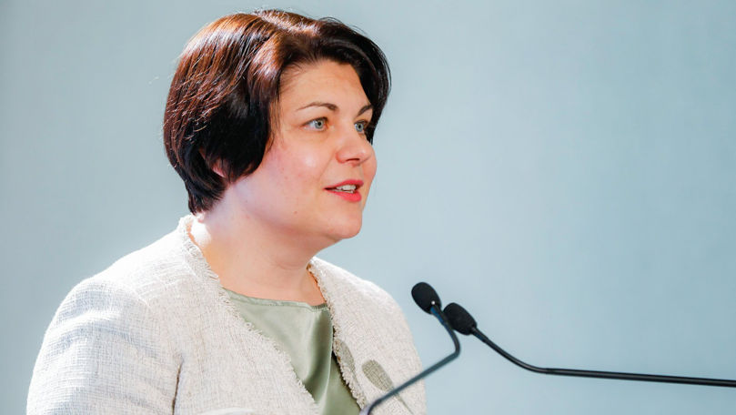 Премьер-министр Молдовы Наталья Гаврилица. 