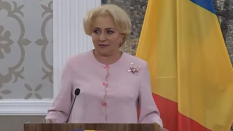 Viorica Dăncilă a confundat capitala Muntenegrului cu cea a Kosovo