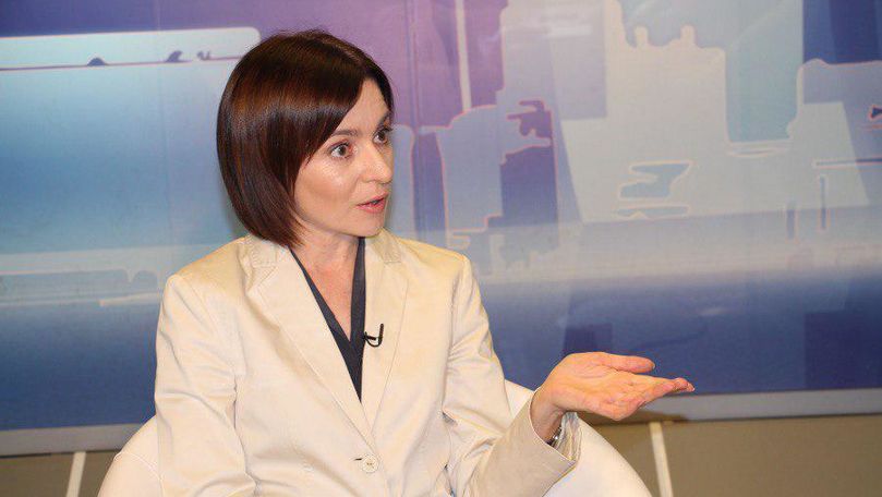 Премьер-министр Республики Молдова Майя Санду. 