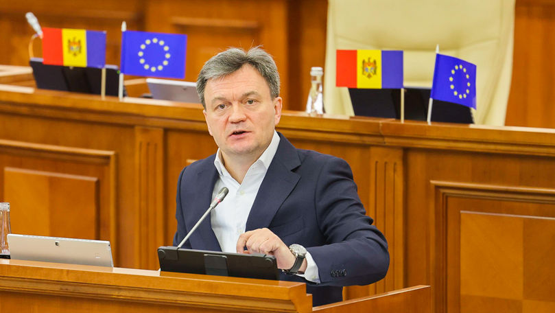 Dorin Recean a prezentat în Parlament Planul de Creștere a Moldovei
