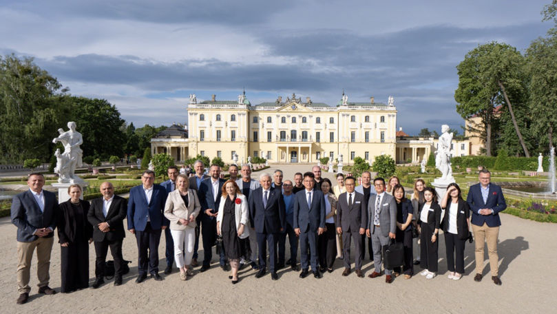 Viceprimarul de Bălți, în vizită oficială în orașul Białystok, Polonia