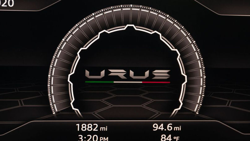 Lamborghini Urus facelift apare într-un nou teaser