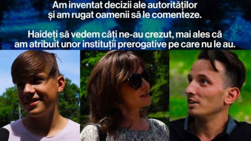 Cum reacționează moldovenii la decizii inexistente ale autorităților