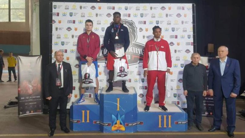 Boxerul Vlad Gavriliuc s-a clasat pe locul doi la turneul de la Lviv