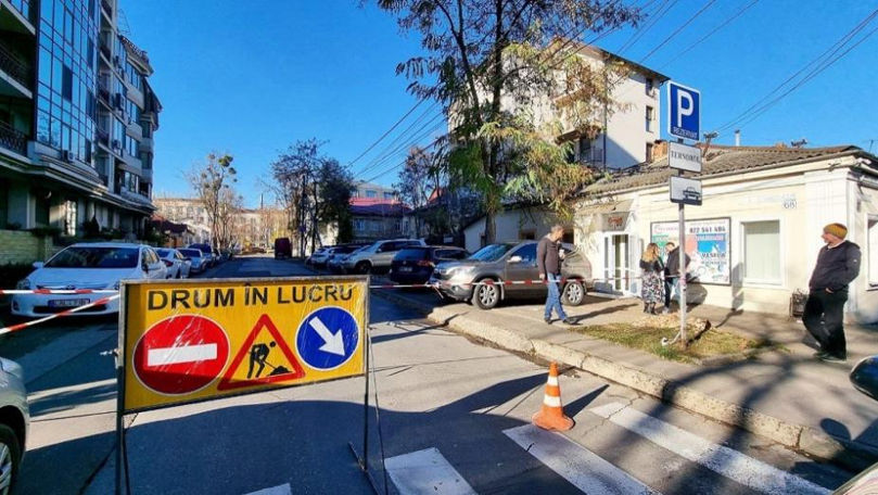 Trafic restricționat pe două artere importante din Chișinău. Motivul
