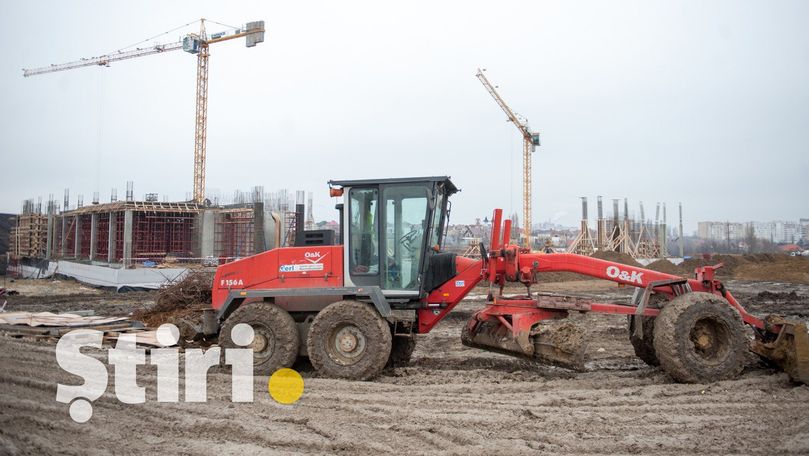 Chișinău Arena este gata în proporție de 20%. Imagini de pe șantier