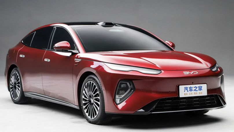 Noul model flagship BYD Seal 08 a fost dezvăluit în China.