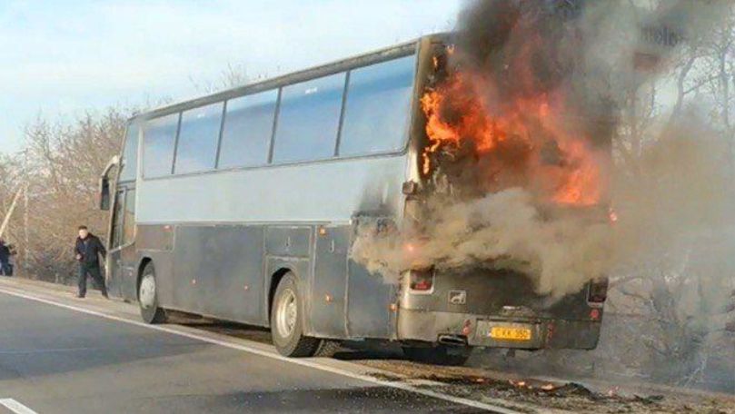 Primele declarații ale șoferului autobuzului care a ars la Orhei