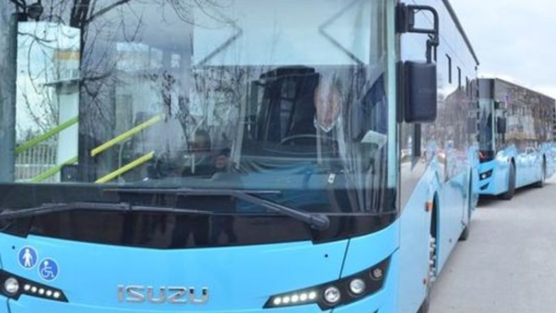 Se caută șoferi pentru autobuzele noi aduse în Chișinău