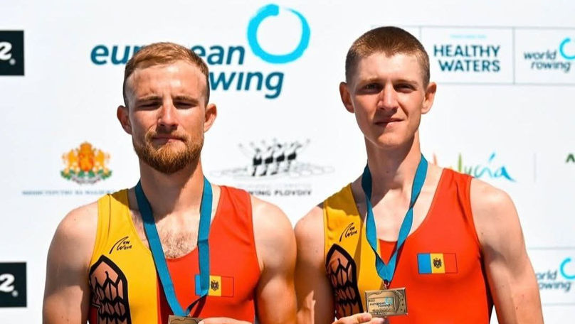 Medalie de bronz pentru R. Moldova la Europenele de canotaj