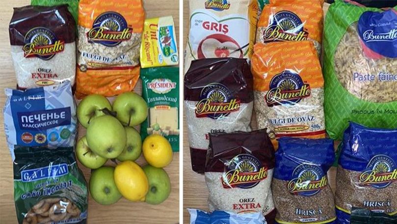 Alimente la pachet pentru elevii din Chișinău: Meniul alocat